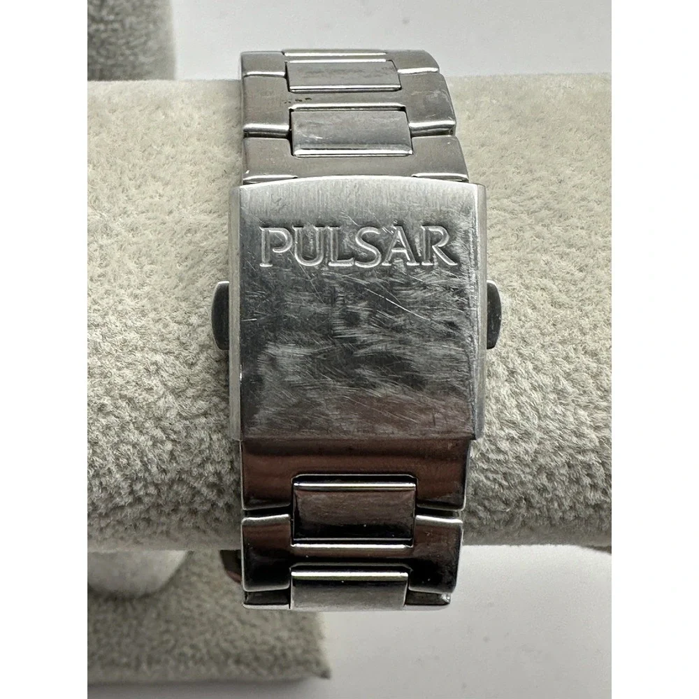 Pulsar VR43-X001 Solar Mens Chronograph Watch Works 44MM 8